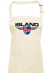 Kochschürze, Island, Wappen, Land, Länder, natur