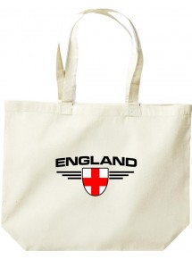 große Einkaufstasche, England, Wappen, Land, Länder