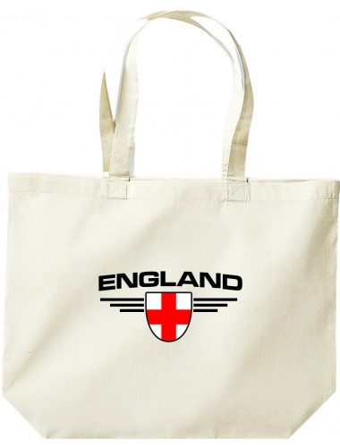 große Einkaufstasche, England, Wappen, Land, Länder