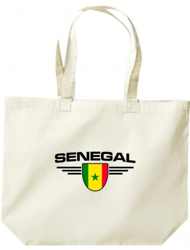 große Einkaufstasche, Senegal, Wappen, Land, Länder