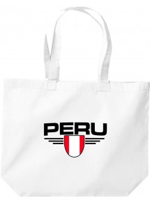 große Einkaufstasche, Peru, Wappen, Land, Länder