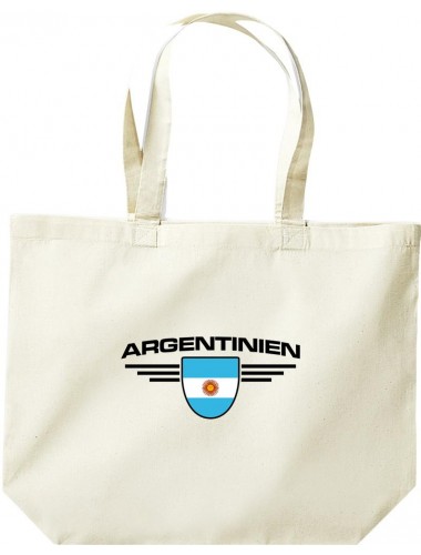 große Einkaufstasche, Argentinien, Wappen, Land, Länder