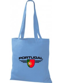 Stoffbeutel Portugal, Wappen, Land, Länder