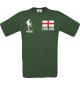 Männer-Shirt Fussballshirt England mit Ihrem Wunschnamen bedruckt