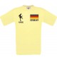 Männer-Shirt Fussballshirt Germany Deutschland mit Ihrem Wunschnamen bedruckt
