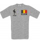 Männer-Shirt Fussballshirt Belgium Belgien mit Ihrem Wunschnamen bedruckt