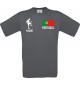Männer-Shirt Fussballshirt Portugal mit Ihrem Wunschnamen bedruckt