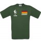 Kinder-Shirt Fussballshirt Germany Deutschland mit Ihrem Wunschnamen bedruckt, dunkelgruen, 104