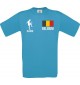 Kinder-Shirt Fussballshirt Belgium Belgien mit Ihrem Wunschnamen bedruckt, atoll, 104