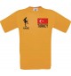 Männer-Shirt Fussballshirt Turkey Türkei mit Ihrem Wunschnamen bedruckt