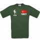 Kinder-Shirt Fussballshirt Turkey Türkei mit Ihrem Wunschnamen bedruckt