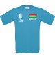 Kinder-Shirt Fussballshirt Hungary Ungarn mit Ihrem Wunschnamen bedruckt, atoll, 104