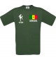 Kinder-Shirt Fussballshirt Senegal mit Ihrem Wunschnamen bedruckt