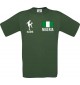 Kinder-Shirt Fussballshirt Nigeria mit Ihrem Wunschnamen bedruckt, dunkelgruen, 104