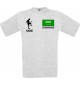 Männer-Shirt Fussballshirt Saudiarabien mit Ihrem Wunschnamen bedruckt, ash, L