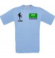 Männer-Shirt Fussballshirt Saudiarabien mit Ihrem Wunschnamen bedruckt, hellblau, L