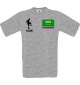 Männer-Shirt Fussballshirt Saudiarabien mit Ihrem Wunschnamen bedruckt, sportsgrey, L
