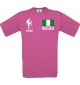 Männer-Shirt Fussballshirt Nigeria mit Ihrem Wunschnamen bedruckt