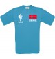 Kinder-Shirt Fussballshirt Dänemark mit Ihrem Wunschnamen bedruckt, atoll, 104