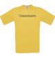 Kinder-Shirt individuell mit Ihrem Wunschtext versehen kult, gelb, 104