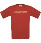 Kinder-Shirt individuell mit Ihrem Wunschtext versehen kult, rot, 104