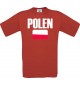 Man T-Shirt Fußball Ländershirt Polen