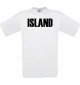 Man T-Shirt Fußball Ländershirt Island
