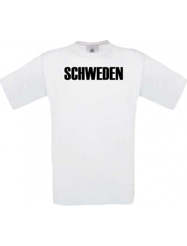 Man T-Shirt Fußball Ländershirt Schweden