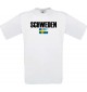 Kinder T-Shirt Fußball Ländershirt Schweden