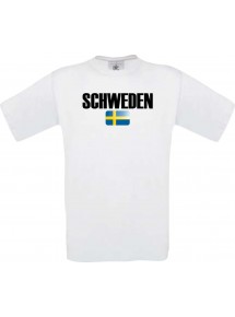 Kinder T-Shirt Fußball Ländershirt Schweden