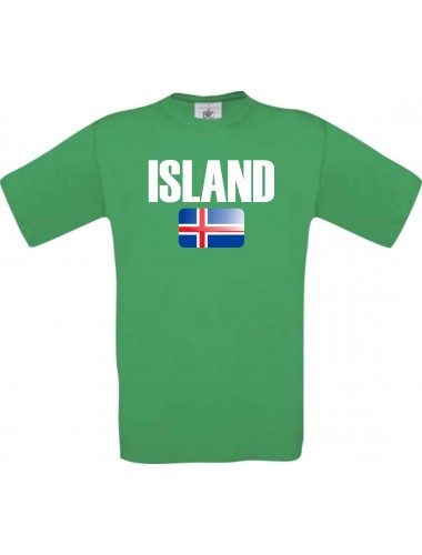 Kinder T-Shirt Fußball Ländershirt Island
