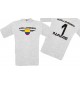 Man T-Shirt Kolumbien Wappen mit Wunschnamen und Wunschnummer, Land, Länder, ash, L