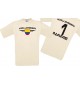 Man T-Shirt Kolumbien Wappen mit Wunschnamen und Wunschnummer, Land, Länder, natur, L