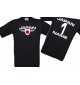 Kinder-Shirt Japan, Wappen mit Wunschnamen und Wunschnummer, Land, Länder, schwarz, 104