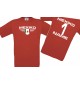 Kinder-Shirt Mexiko, Wappen mit Wunschnamen und Wunschnummer, Land, Länder, rot, 104
