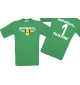 Man T-Shirt Senegal Wappen mit Wunschnamen und Wunschnummer, Land, Länder, kelly, L