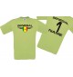 Man T-Shirt Senegal Wappen mit Wunschnamen und Wunschnummer, Land, Länder, pistas, L