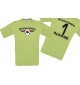 Man T-Shirt Südkorea Wappen mit Wunschnamen und Wunschnummer, Land, Länder, pistas, L