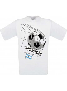 Kinder-Shirt Fussballshirt Argentinien, Land, Länder