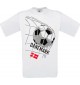 Kinder-Shirt Fussballshirt Dänemark, Land, Länder