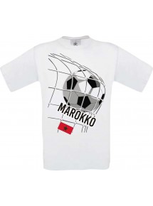 Kinder-Shirt Fussballshirt Marokko, Land, Länder