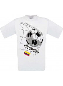 Kinder-Shirt Fussballshirt Kolumbien, Land, Länder