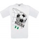 Kinder-Shirt Fussballshirt Nigeria, Land, Länder