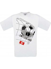 Kinder-Shirt Fussballshirt Switzerland, Schweiz, Land, Länder