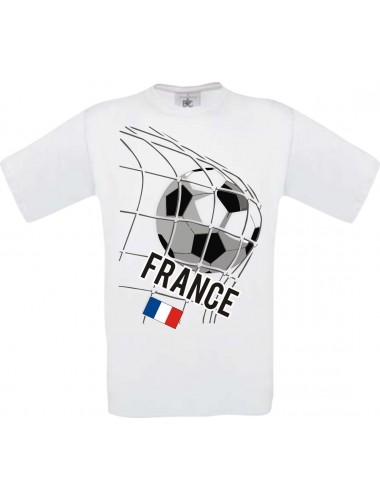 Kinder-Shirt Fussballshirt France, Frankreich, Land, Länder