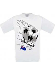 Man T-Shirt, Fussballshirt Australien, Land, Länder