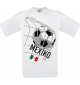 Man T-Shirt, Fussballshirt Mexiko, Land, Länder