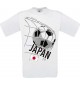Man T-Shirt, Fussballshirt Japan, Land, Länder