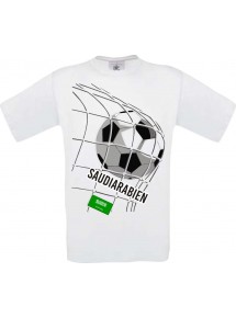 Man T-Shirt, Fussballshirt Saudi Arabien, Land, Länder