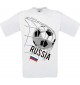 Man T-Shirt, Fussballshirt Russia, Russland, Land, Länder
